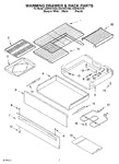 Diagram for 05 - Warming Drawer & Rack Parts
