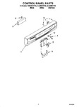 Diagram for 02 - Control Panel Parts