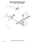 Diagram for 07 - Upper Wash And Rinse Parts