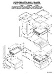 Diagram for 03 - Refrigerator Shelf Parts