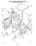 Diagram for 04 - Dryer Cabinet And Motor