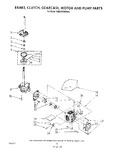 Diagram for 08 - Brake, Clutch, Gearcase, Motor And Pump