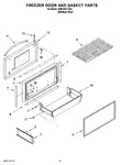 Diagram for 08 - Freezer Door And Basket Parts