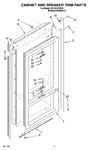 Diagram for 02 - Cabinet And Breaker Trim Parts