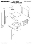 Diagram for 01 - Oven Parts