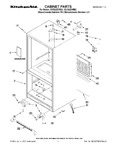 Diagram for 01 - Cabinet Parts