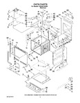 Diagram for 02 - Oven Parts