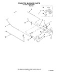 Diagram for 07 - Cooktop Burner Parts