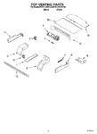Diagram for 05 - Top Venting Parts, Miscellaneous Parts