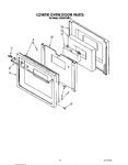 Diagram for 09 - Lower Oven Door