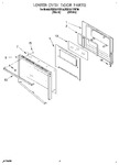 Diagram for 05 - Lower Oven Door