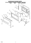 Diagram for 09 - Microwave Door Parts, Optional Parts