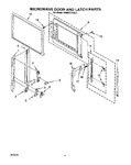 Diagram for 11 - Microwave Door And Latch