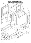 Diagram for 04 - Door And Drawer Parts