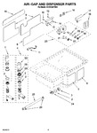 Diagram for 04 - Air-gap And Dispenser Parts