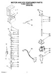 Diagram for 05 - Motor And Ice Container Parts