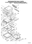 Diagram for 03 - Refrigerator Shelf Parts