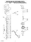 Diagram for 05 - Motor And Ice Container Parts