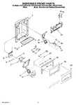 Diagram for 08 - Dispenser Front Parts