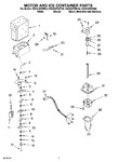 Diagram for 05 - Motor And Ice Container Parts