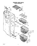 Diagram for 05 - Freezer Liner