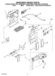 Diagram for 08 - Dispenser Front Parts