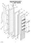 Diagram for 10 - Freezer Door