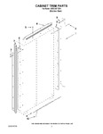 Diagram for 02 - Cabinet Trim Parts