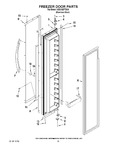 Diagram for 10 - Freezer Door Parts