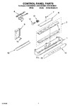 Diagram for 05 - Control Panel Parts