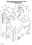 Diagram for 08 - Freezer Liner And Air Flow Parts