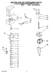 Diagram for 09 - Motor And Ice Container Parts