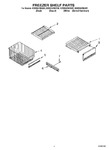 Diagram for 03 - Freezer Shelf Parts