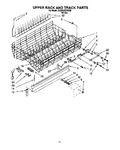 Diagram for 10 - Upper Rack And Track