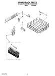 Diagram for 11 - Lower Rack Parts, Optional Parts (not Included)