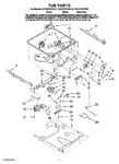 Diagram for 02 - Tub Parts