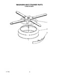 Diagram for 06 - Wash Arm And Strainer