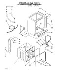 Diagram for 04 - Cabinet And Tub