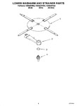 Diagram for 04 - Lower Washarm And Strainer Parts