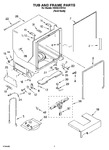 Diagram for 07 - Tub And Frame Parts