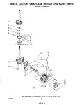 Diagram for 06 - Brake, Clutch, Gearcase, Motor And Pump