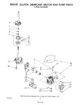 Diagram for 06 - Brake, Clutch, Gearcase, Motor And Pump