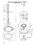 Diagram for 04 - Agitator, Basket And Tub