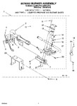 Diagram for 04 - 8576353 Burner Assembly, Optional Parts (not Included)