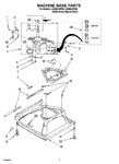 Diagram for 04 - Machine Base Parts