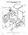 Diagram for 06 - Dryer Cabinet And Motor