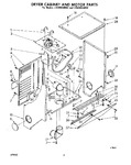 Diagram for 04 - Dryer Cabinet And Motor