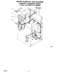 Diagram for 06 - Dryer Supports And Washer Cabinet H