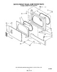 Diagram for 03 - Dryer Front Panel And Door