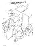 Diagram for 03 - Dryer Cabinet And Motor